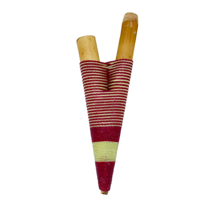 Yawanawá • Bamboo Kuripe 340 | Kuripe, Two Color | Sacred Medicine | United States / 1